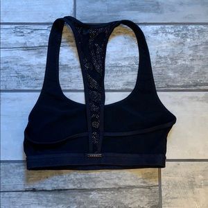 Black and gold Koral sports bra size small